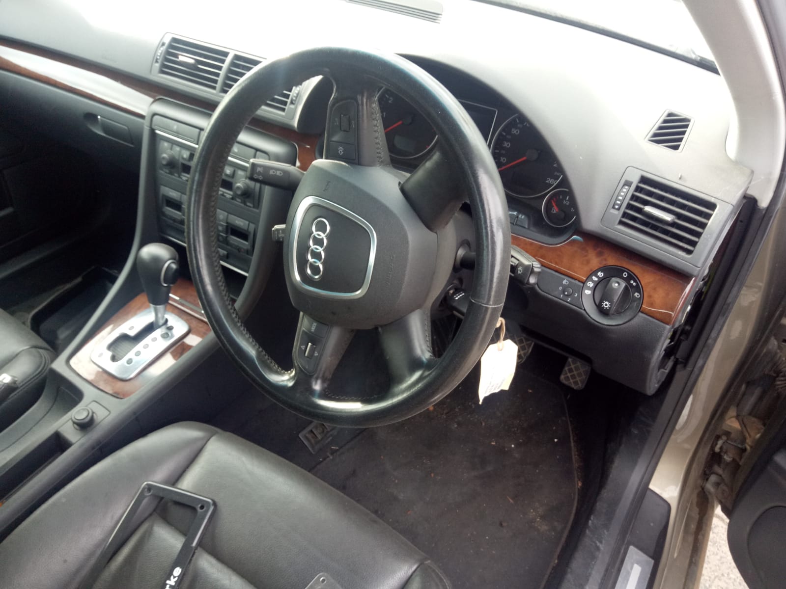 2006 AUDI A4 B7, W/ AUTO RECIRCULATE, NON SEAT WARMER TYPE, 08/04-07/09 8E0820043BJ HEATER AC CONTROLS