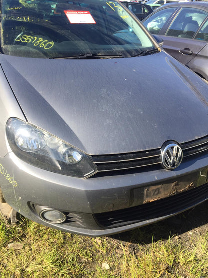 2012 VOLKSWAGEN GOLF BUMPER GRILLE (CENTRE), GEN 6, HATCH, STANDARD TYPE, 12/08-03/13 5K0853677A GRILLE