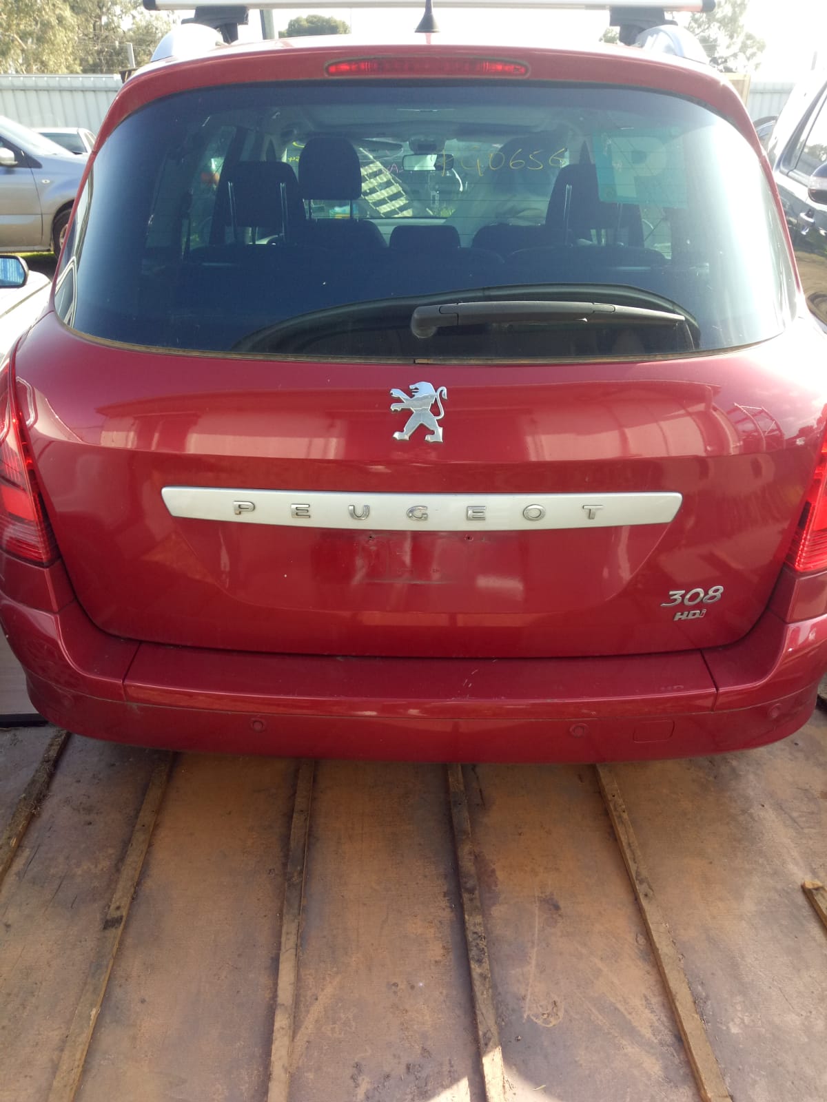 2008 PEUGEOT 308 UPPER REINFORCEMENT, T7, 09/07-09/14  F BAR REINFORC BRACK