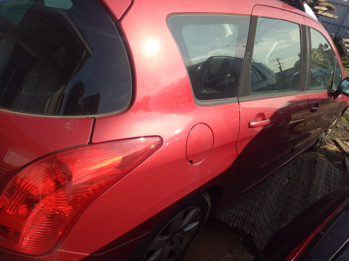 2008 PEUGEOT 308 T7, 09/07-01/14  RIGHT FRONT STRUT