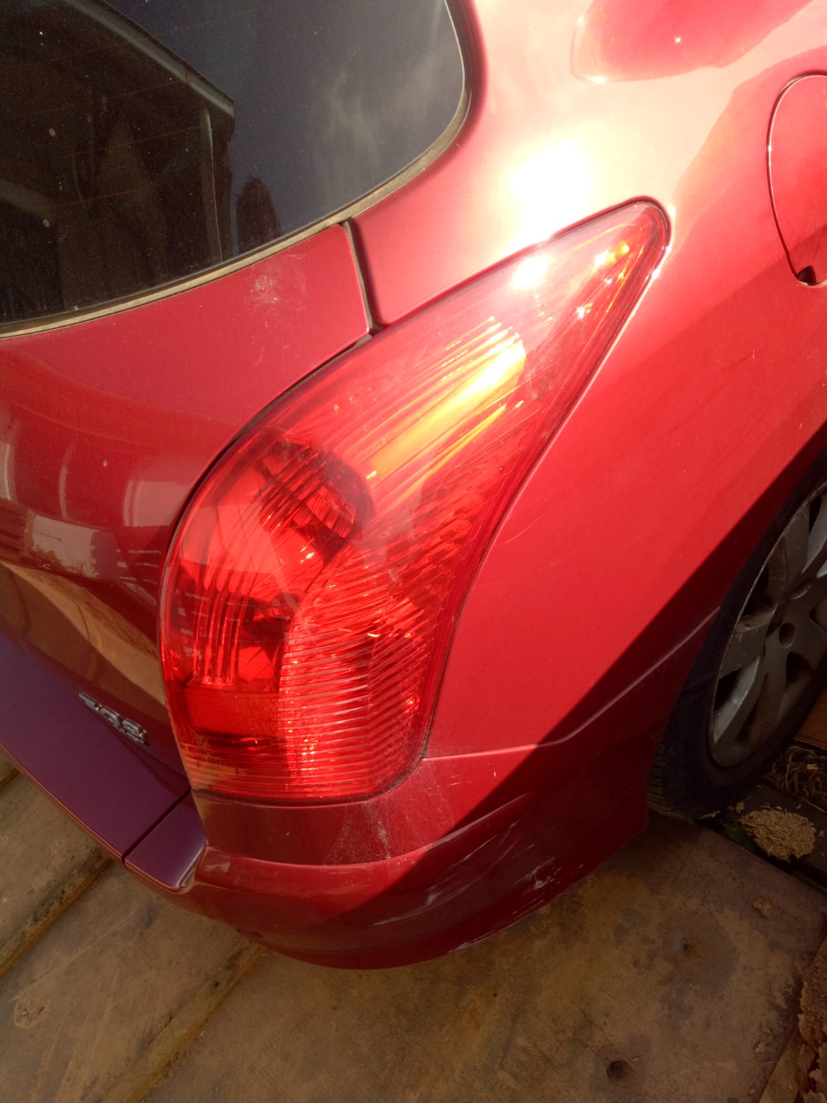 2008 PEUGEOT 308 T7, 09/07-01/14  RIGHT FRONT STRUT