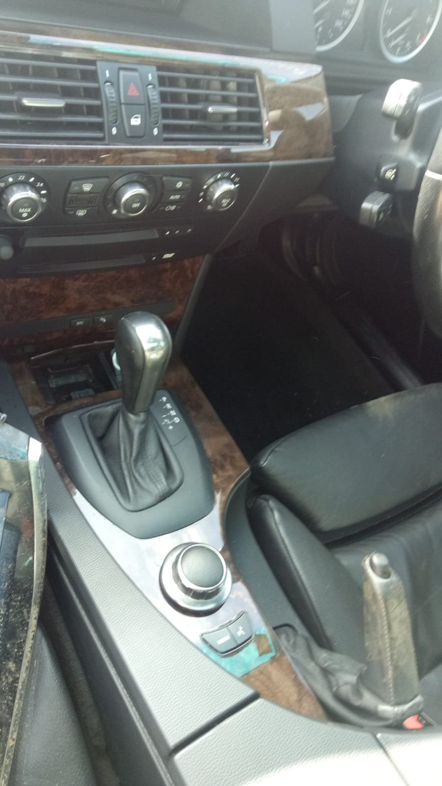 2006 BMW 5 SERIES E60, DUAL ZONE CLIMATE CONTROL TYPE, 10/03-03/07 64116988504 HEATER AC CONTROLS