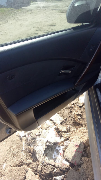 2006 BMW 5 SERIES E60, DUAL ZONE CLIMATE CONTROL TYPE, 10/03-03/07 64116988504 HEATER AC CONTROLS