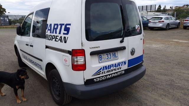 2010 VOLKSWAGEN CADDY BARN DOOR (RH SIDE), 2K-2KN, VAN (SMALL), NON HANDLE TYPE, 12/04-  BOOTLID TAILGATE