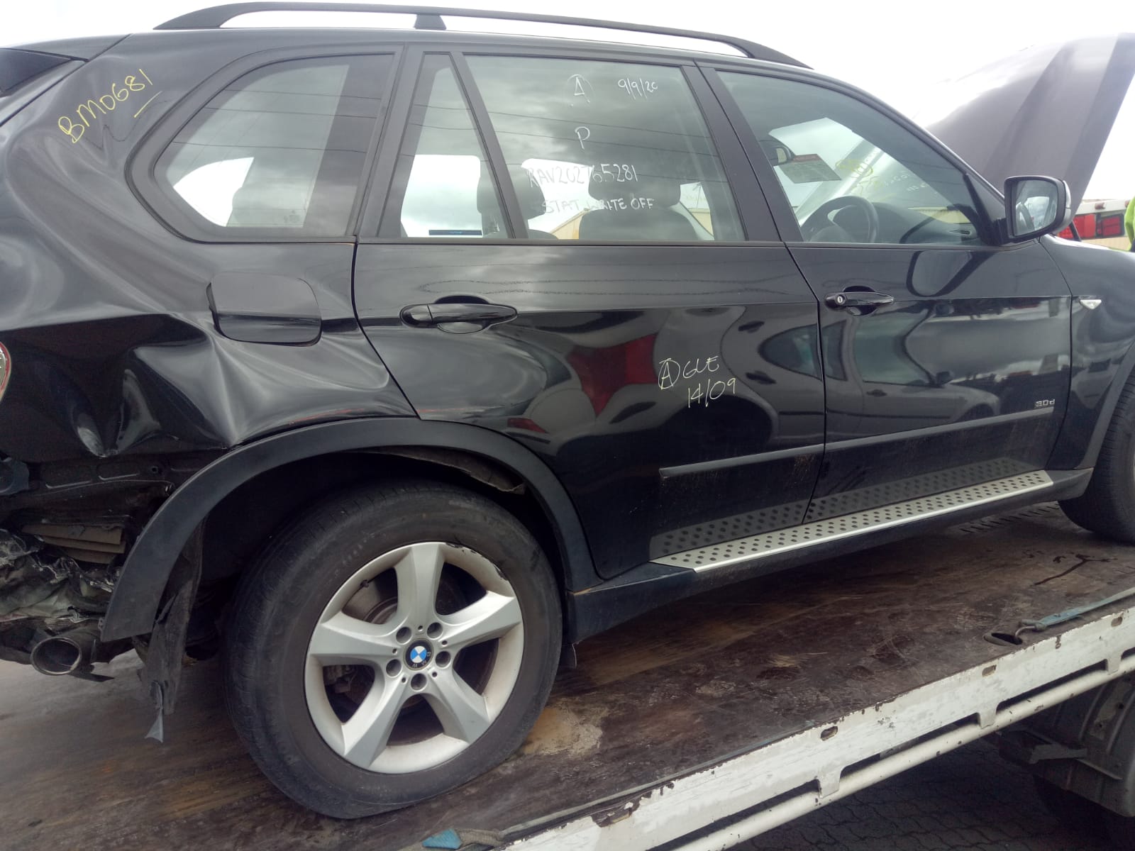 2008 BMW X5 E70, DIESEL, 3.0, 03/07-08/13 64509239992 A C CONDENSER