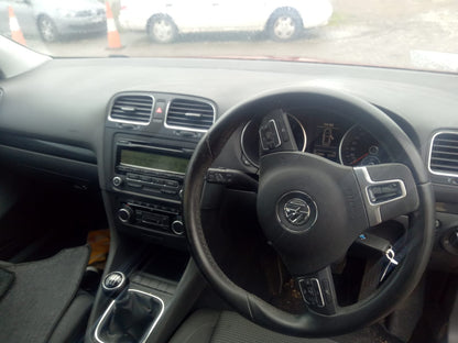 2010 VOLKSWAGEN GOLF GEN 6, NON GTi/R, HALOGEN TYPE, 12/08-03/13 5K2941006H RIGHT HEADLAMP
