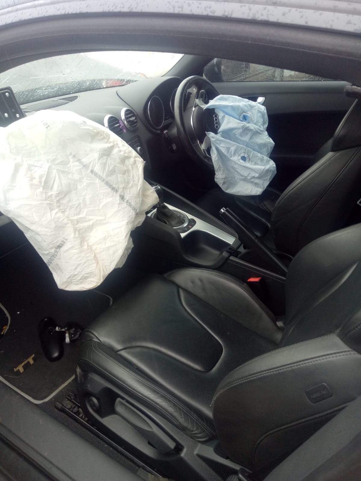 2010 AUDI TT 8J, BLACK HOUSING TYPE, 09/06-12/14 8J0945095K LEFT TAILLIGHT