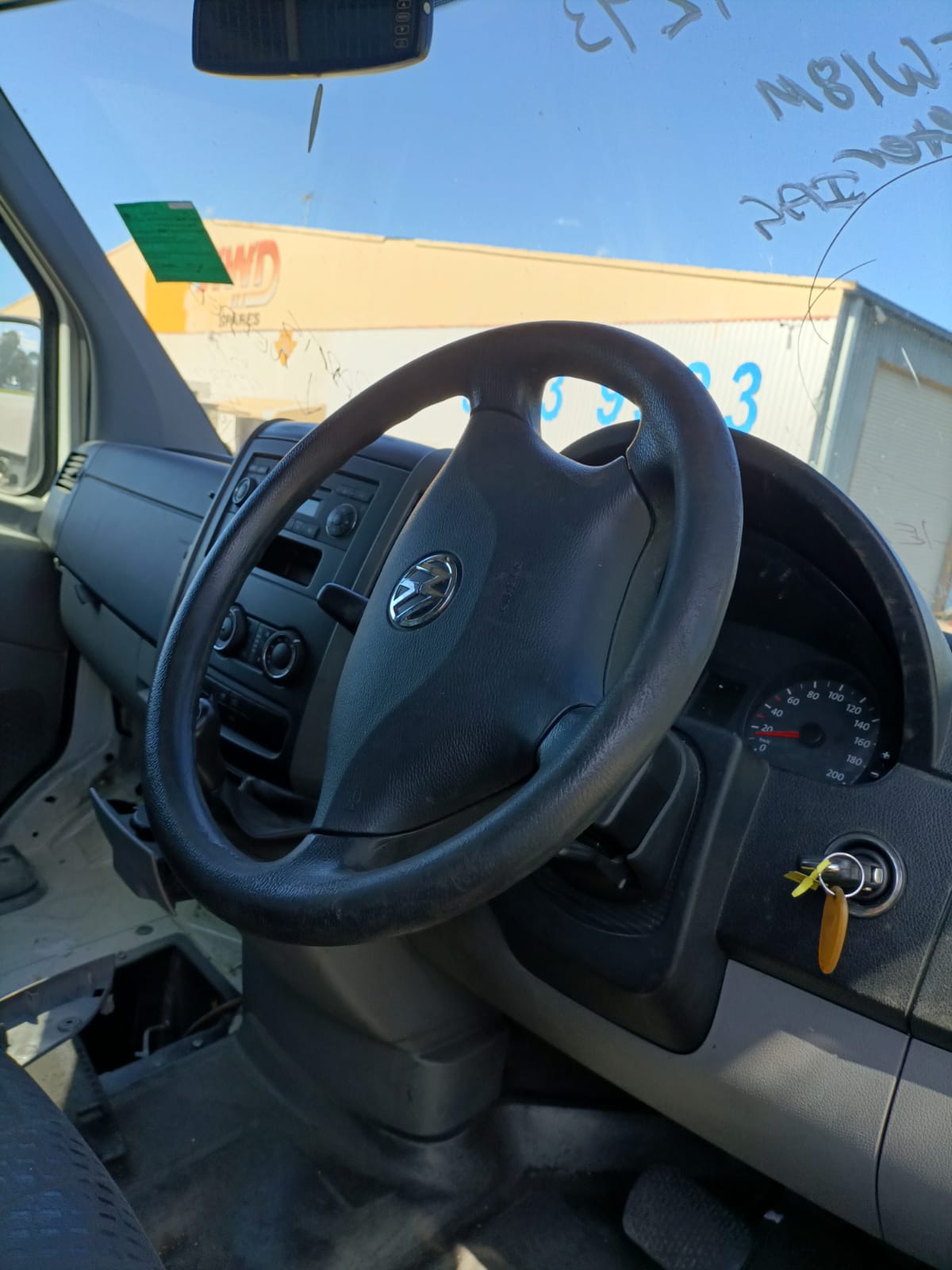 2012 VOLKSWAGEN CRAFTER RIGHT FRONT DOOR LOCK, 02/07-07/17 2E2837016B DOOR BOOT GATE LOCK