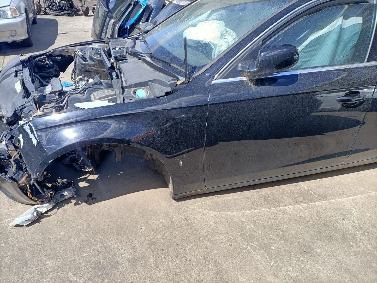 2010 AUDI A4 SINGLE ZONE CLIMATE CONTROL, B8 8K, NON HEATED TYPE, 02/08-06/12 8T2820043AF HEATER AC CONTROLS