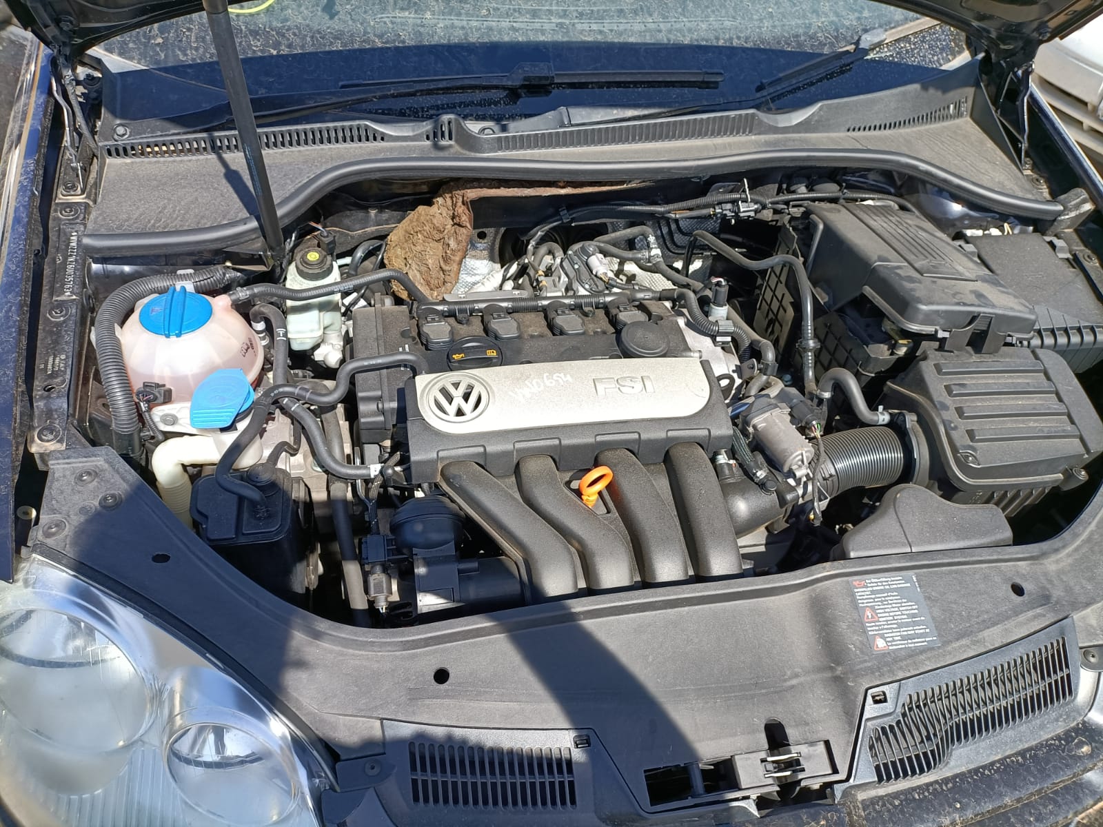 2006 VOLKSWAGEN GOLF GEN 5, ON MOTOR P/N 1K0614517AC, 07/04-02/09 1K0614517AC ABS PUMP MODULATOR