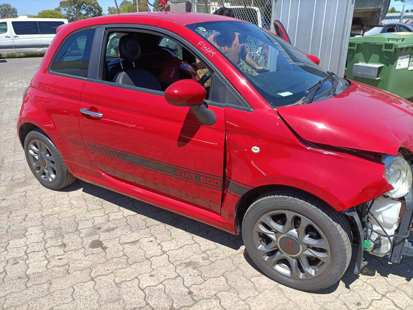 2014 FIAT 500 1.4, PETROL, 169A3, 03/08-02/17  THROTTLE BODY