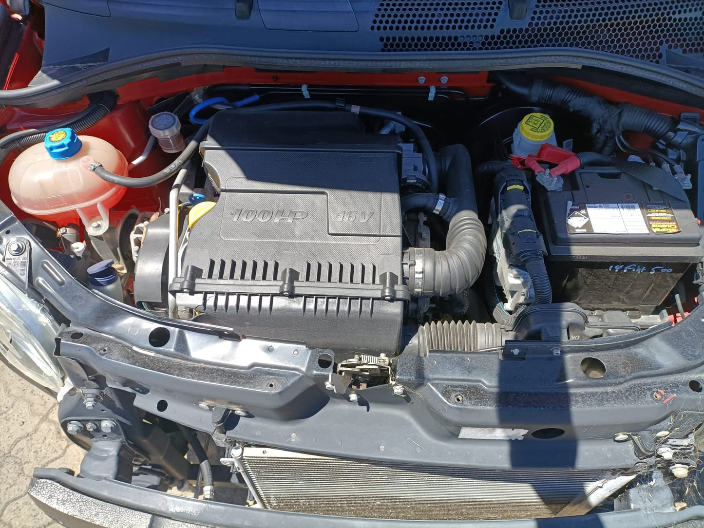 2014 FIAT 500 1.4, PETROL, 169A3, 03/08-02/17  THROTTLE BODY