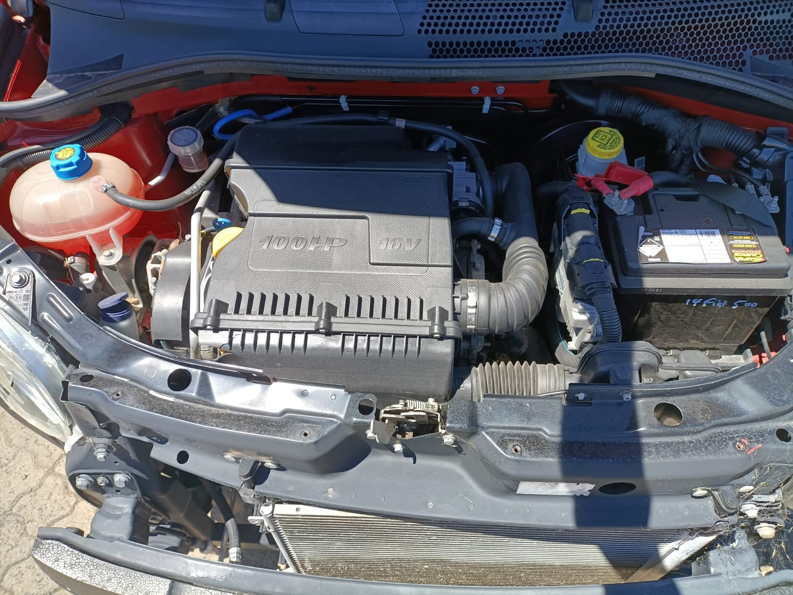 2014 FIAT 500 1.4, PETROL, 169A3, 03/08-02/17  THROTTLE BODY