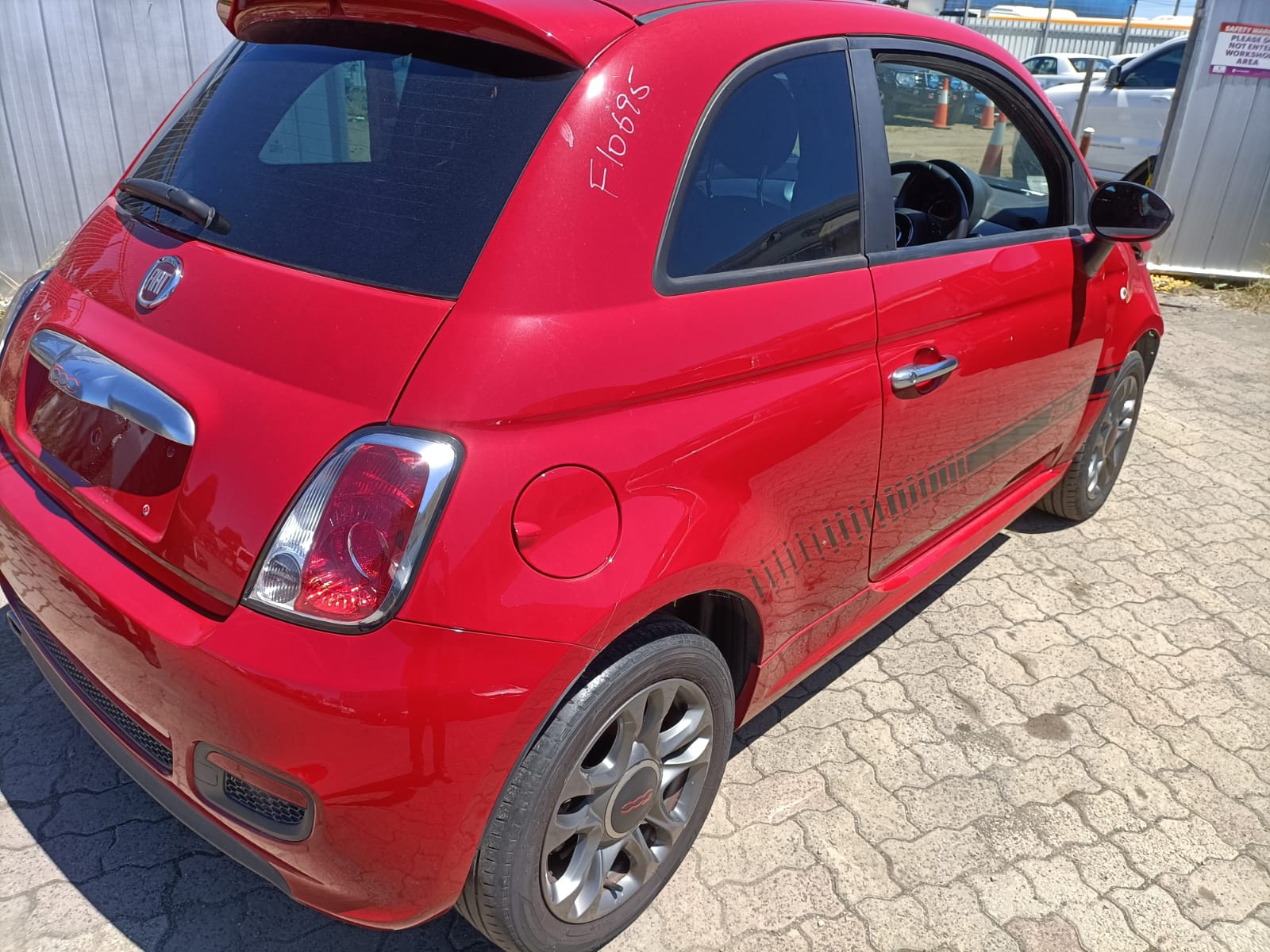 2014 FIAT 500 1.4, PETROL, 169A3, 03/08-02/17  THROTTLE BODY