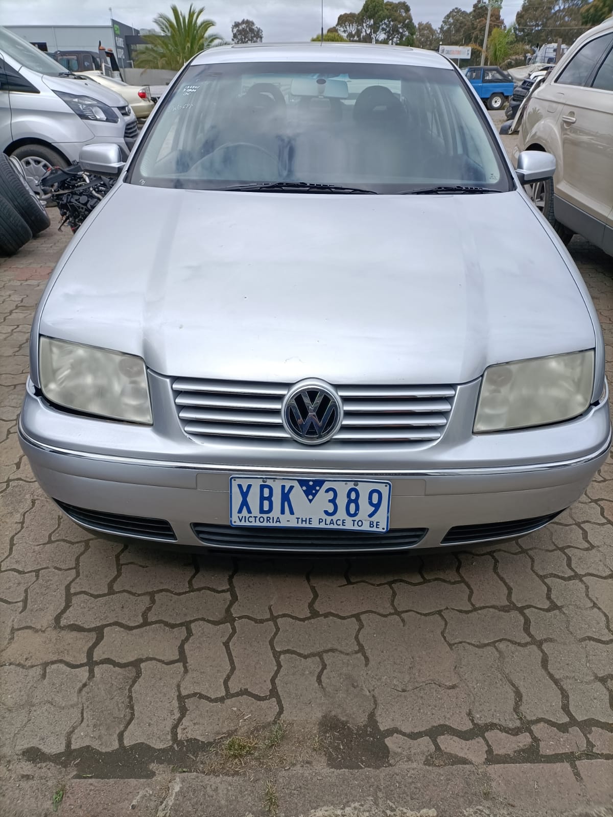 2001 VOLKSWAGEN BORA 1J, 12/99-12/05 1J5807217K FRONT BUMPER