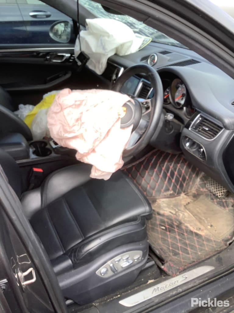 2014 PORSCHE MACAN MAIN REINFORCEMENT, 95B, 06/14- 8R0807313E R BAR BRACKET REINFO
