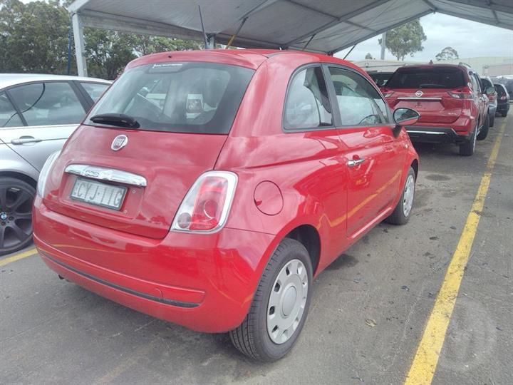 2015 FIAT 500 IN BODY, HATCH, LIGHT GREY LENS EDGING, 03/08-09/15 51885549 LEFT TAILLIGHT