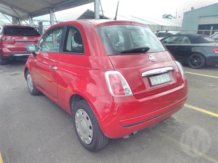 2015 FIAT 500 COLOUR CODED MOULD TYPE, NON PARK SENSOR TYPE, 03/08-09/15 71777639 REAR BUMPER