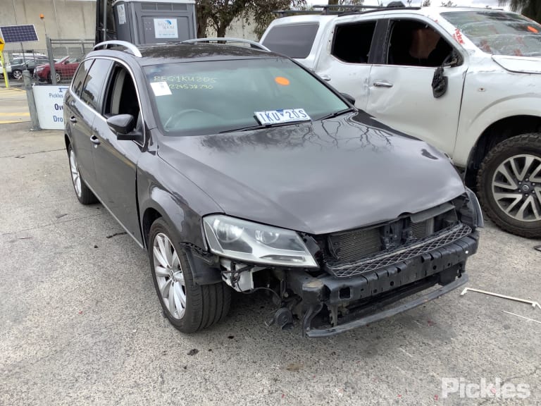 2011 VOLKSWAGEN PASSAT 3C/MK6 B7, RH SIDE, 09/10-05/15 1K0857552K SUNVISOR