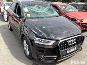 2013 AUDI Q3 8U, RH FRONT, LEATHER, BLACK, 03/12-12/18  HEADREST