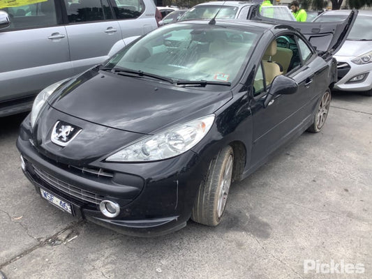 2008 PEUGEOT 207 STEERING WHEEL, A7, CABRIO/WAGON, 03/07-12/12 4112JA RIGHT AIRBAG