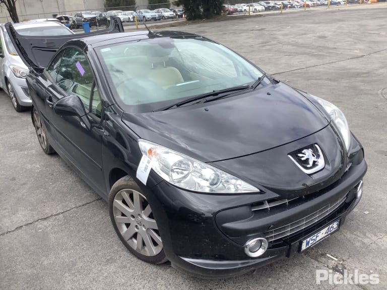 2008 PEUGEOT 207 A7, STANDARD TYPE, W/O ARCH FLARE, 04/06-12/12 7840R9 LEFT GUARD