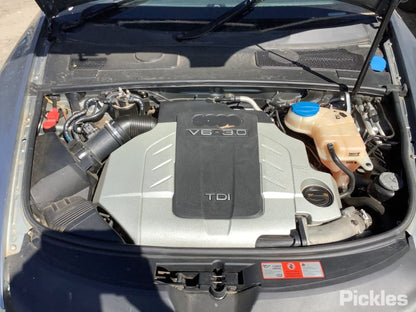 2008 AUDI A6 DIESEL, 3.0, TURBO, C6/4F (A6 ALLROAD), ASB CODE, 04/07-01/09 059100033E ENGINE