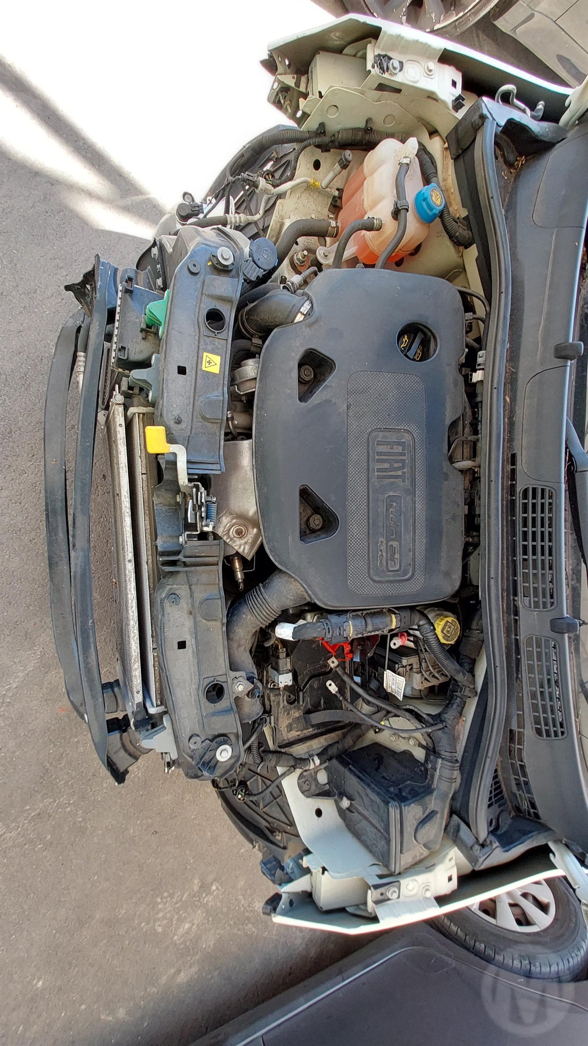 2014 FIAT PANDA PETROL, 0.9, TURBO, 150 SERIES, 10/13-12/15  ENGINE