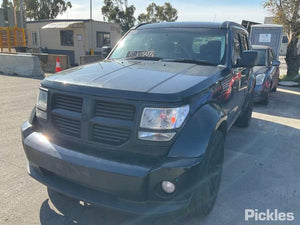 2011 DODGE NITRO KA, 06/07-12/11  LEFT REAR DOOR