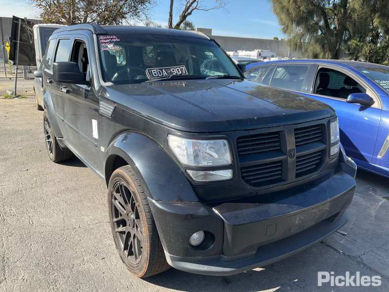 2011 DODGE NITRO KA, 06/07-12/11  LEFT REAR DOOR