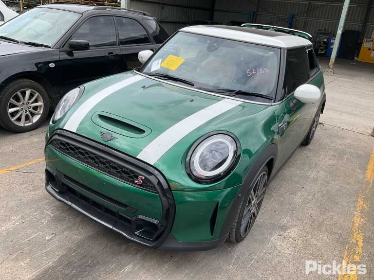 2023 MINI COOPER RH REAR, SEAT BELT ONLY, F55/F56, 04/14-  SEAT BELT STALK