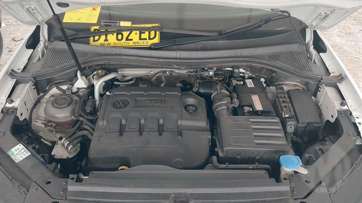 2019 VOLKSWAGEN TIGUAN DIESEL, 2.0, TURBO, DFHA CODE, 5NA, 06/16-05/21  ENGINE