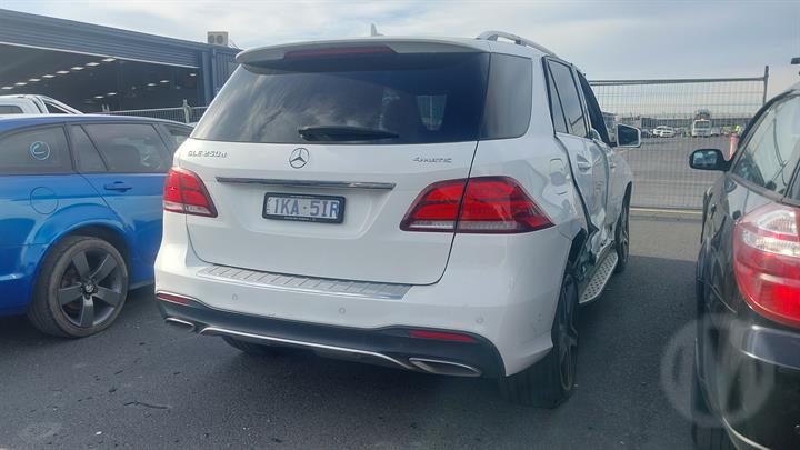 2017 MERCEDES GLE CLASS TAILGATE LAMP (LH SIDE), W166, WAGON, LED TYPE, 06/15-04/19  REAR GARNISH