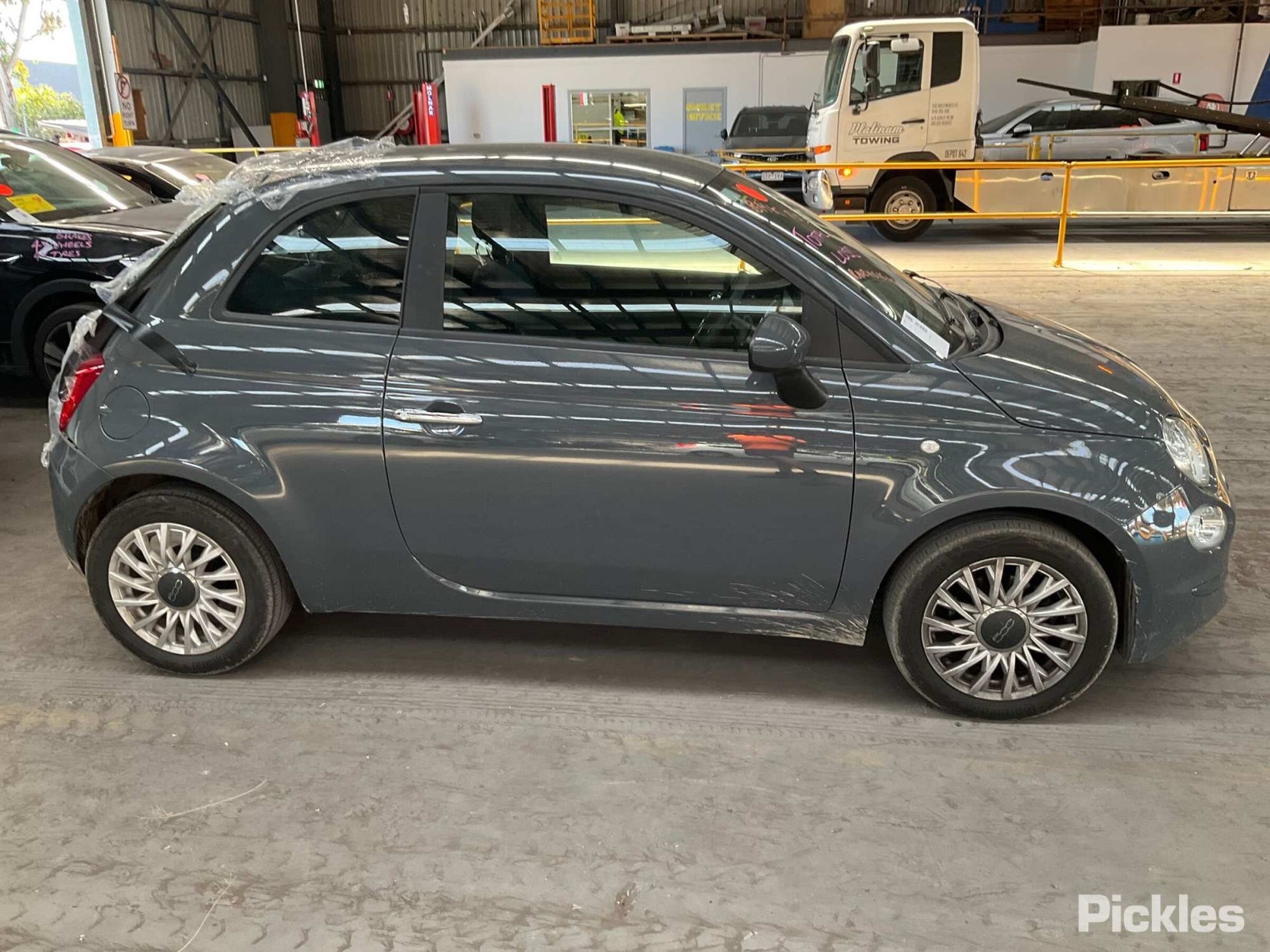 2021 FIAT 500 ELECTRIC TYPE, PETROL, 1.2, 10/15- 735756130 STEERING COLUMN