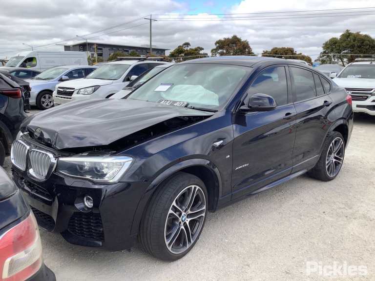 2016 BMW X4 F26, 05/14-04/18 51337339892 RIGHT FRONT DOOR WINDOW