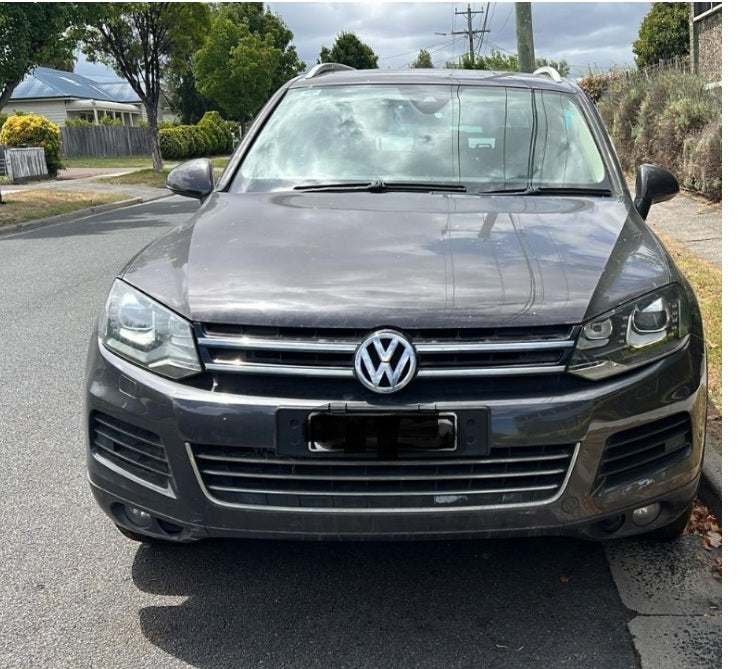 2012 VOLKSWAGEN TOUAREG 7P, 12/10-04/18  LEFT FRONT DOOR WINDOW