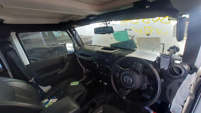 2015 JEEP WRANGLER RH REAR, SEAT BELT ONLY, 4DR TYPE, JK, 11/10-07/18  SEAT BELT STALK