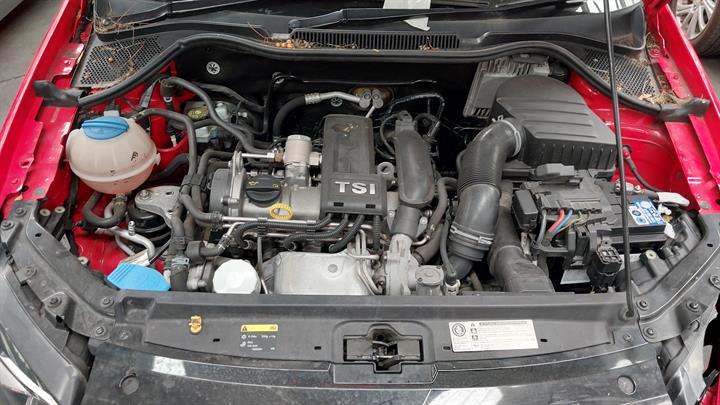 2014 VOLKSWAGEN POLO 6R, 05/10-09/17 6R4839461E LEFT REAR WND REG MOTOR