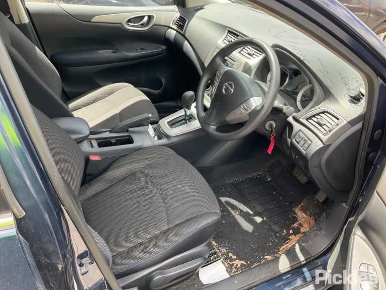 2014 NISSAN PULSAR C12, RH SIDE, NON LAMP TYPE, HATCH, 05/13-12/16  SUNVISOR
