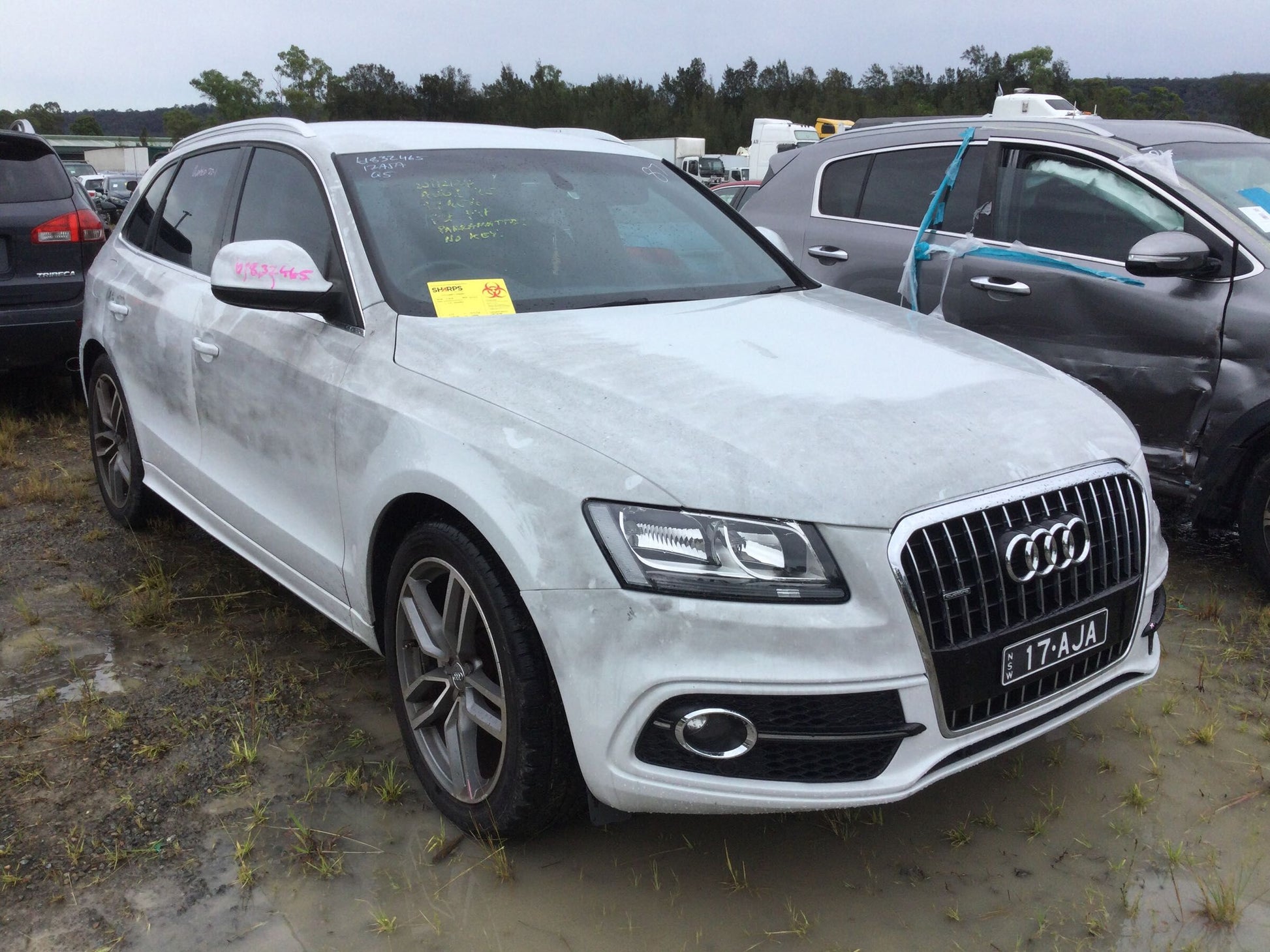 Wrecking 2013 AUDI Q5 for Used Parts AU1553