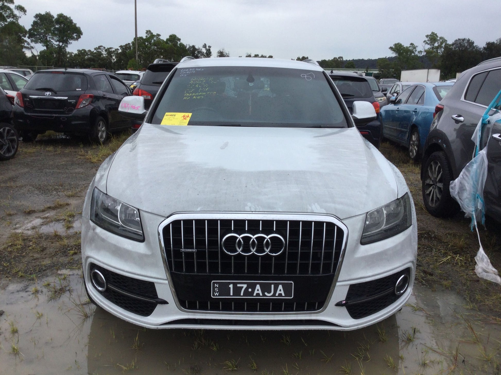 Wrecking 2013 AUDI Q5 for Used Parts AU1553