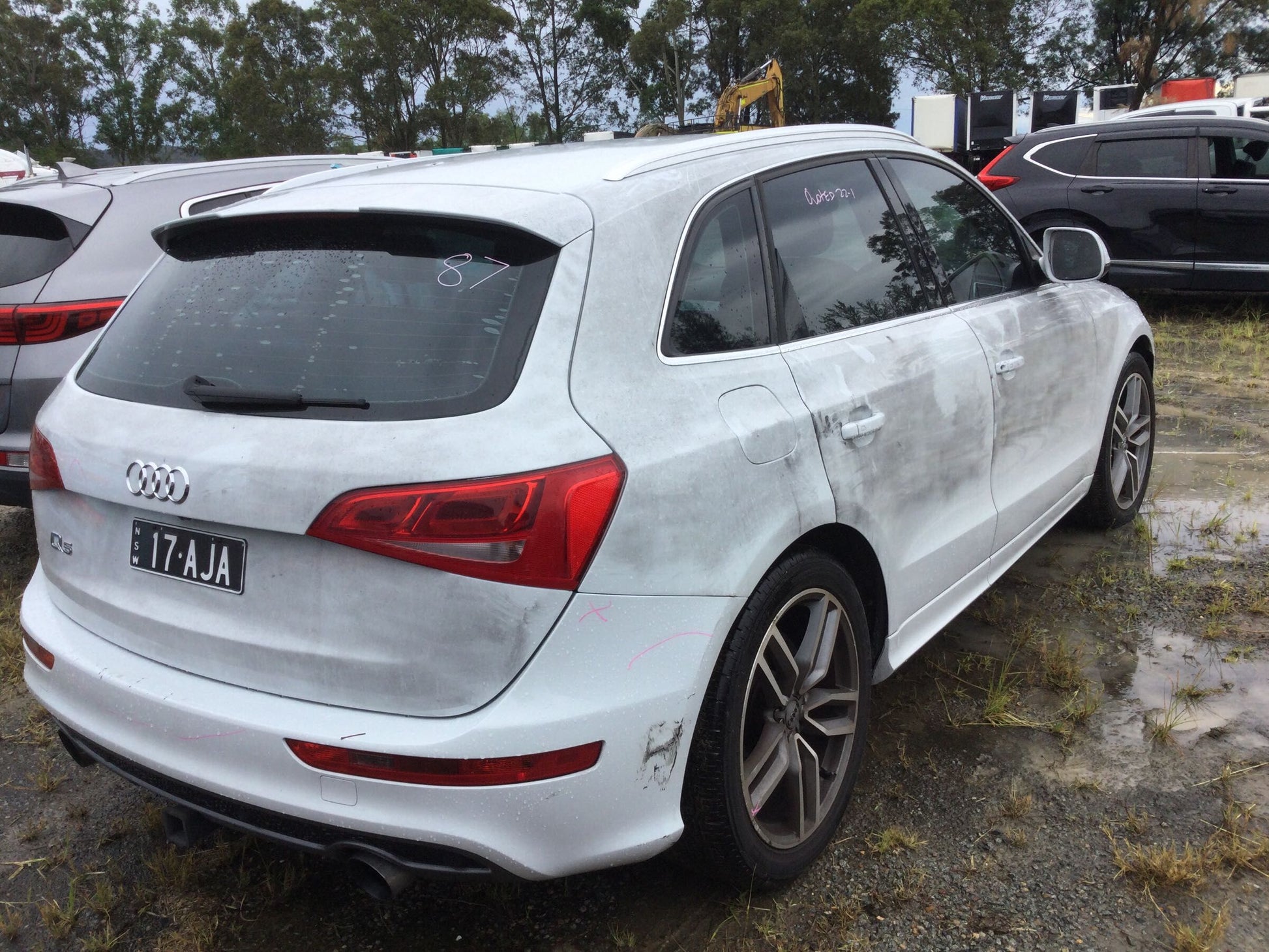 Wrecking 2013 AUDI Q5 for Used Parts AU1553