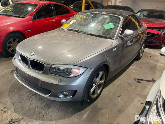 2013 BMW 1 SERIES E82/E88, COUPE/CABRIO, NON M SPORT PACKAGE, W/ PARK SENSORS TYPE, 02/08-09/13 51127208576 REAR BUMPER