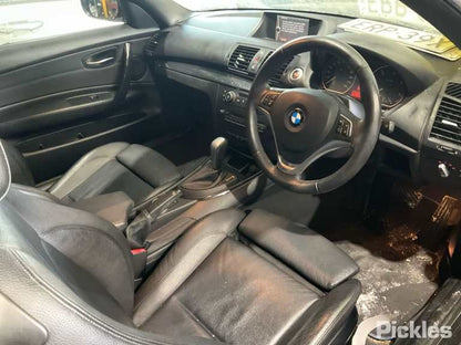 2013 BMW 1 SERIES E82/E88, COUPE/CABRIO, NON M SPORT PACKAGE, W/ PARK SENSORS TYPE, 02/08-09/13 51127208576 REAR BUMPER