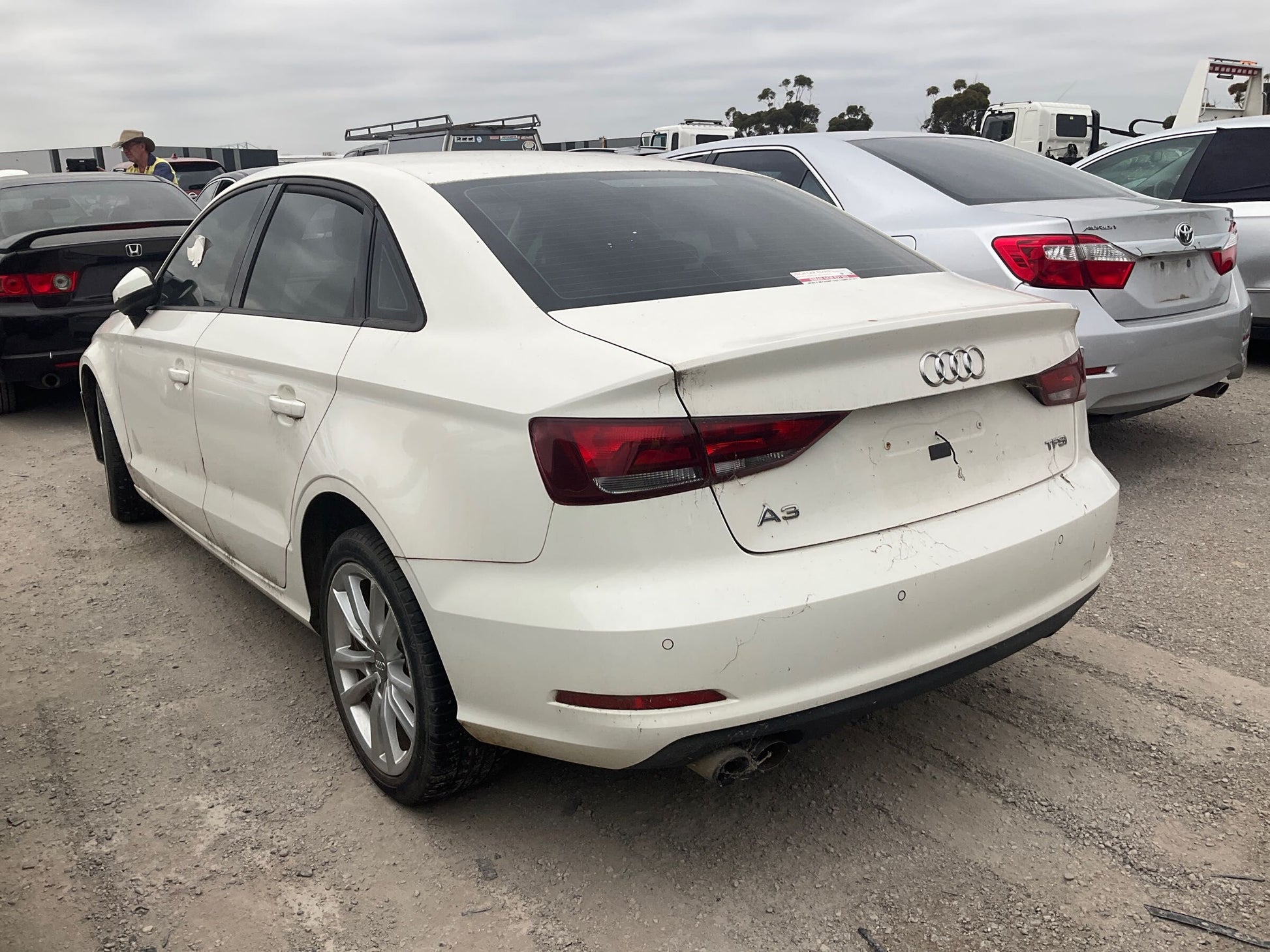 2014 AUDI A3 8V, FUEL FLAP, 03/13-10/20  FUEL DOOR FILLER