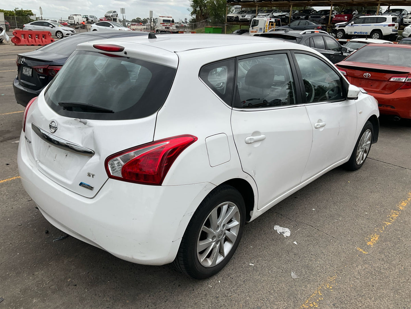 Wrecking 2015 NISSAN PULSAR for Used Parts NI1563
