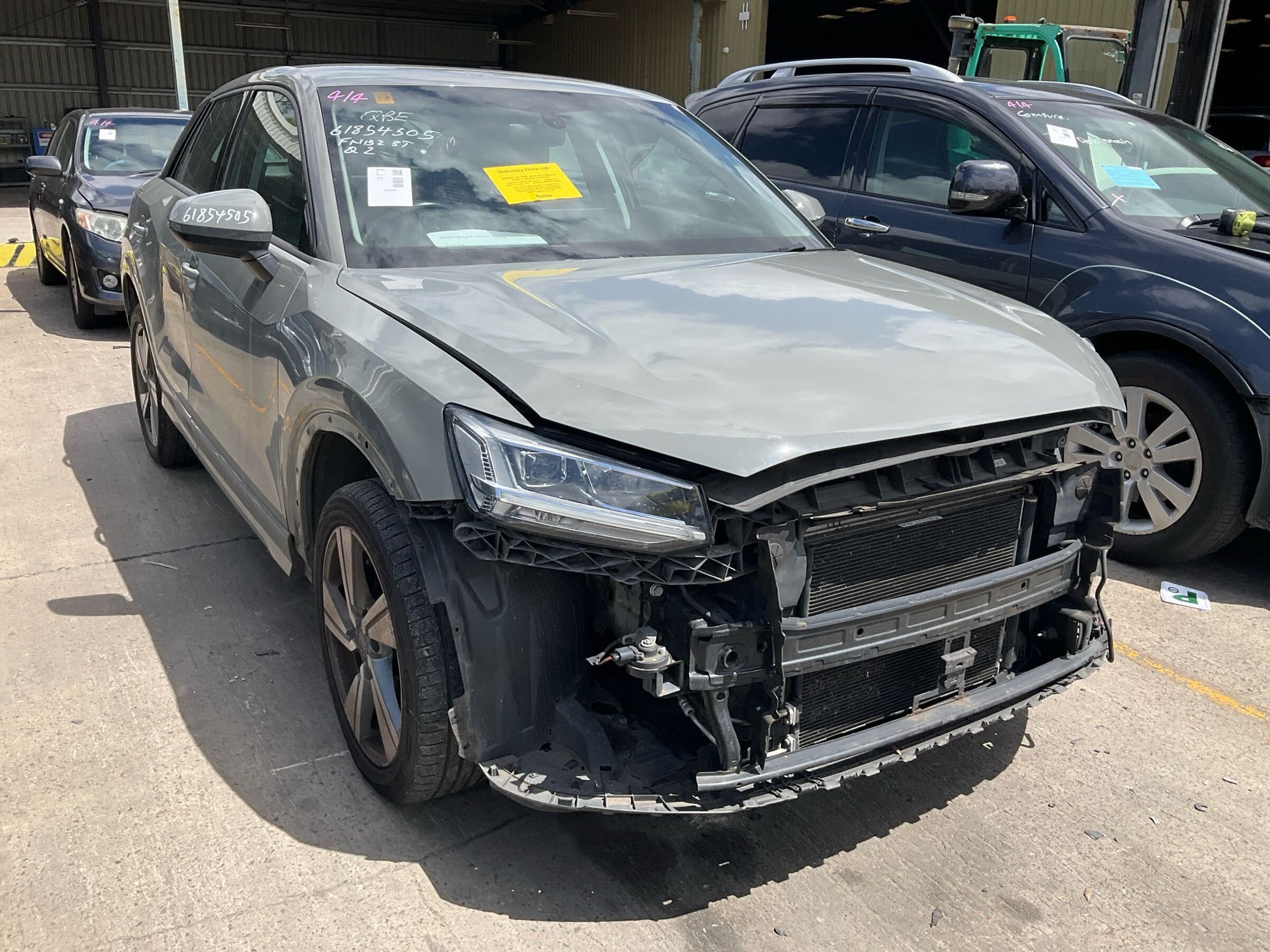 2017 AUDI Q2 PRIMARY RADIATOR (CLOSEST TO ENGINE), AUTO, 2.0, DIESEL, Q2, GA, 10/16-01/21 5WA121251D RADIATOR