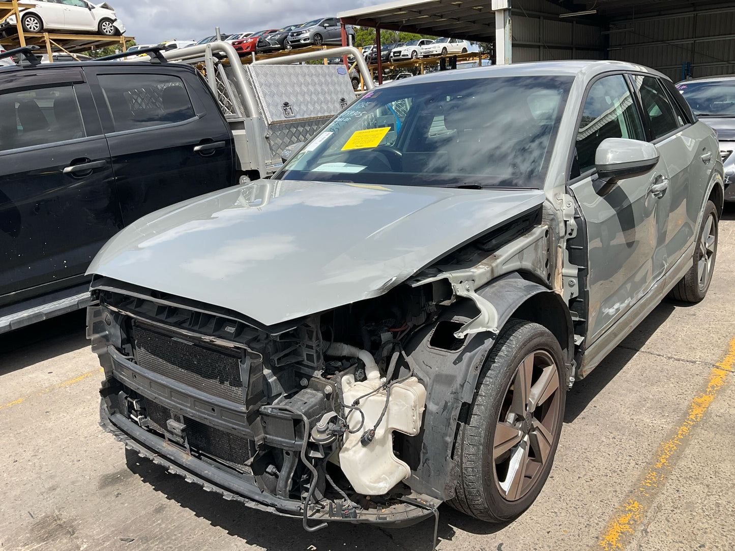 2017 AUDI Q2 PRIMARY RADIATOR (CLOSEST TO ENGINE), AUTO, 2.0, DIESEL, Q2, GA, 10/16-01/21 5WA121251D RADIATOR