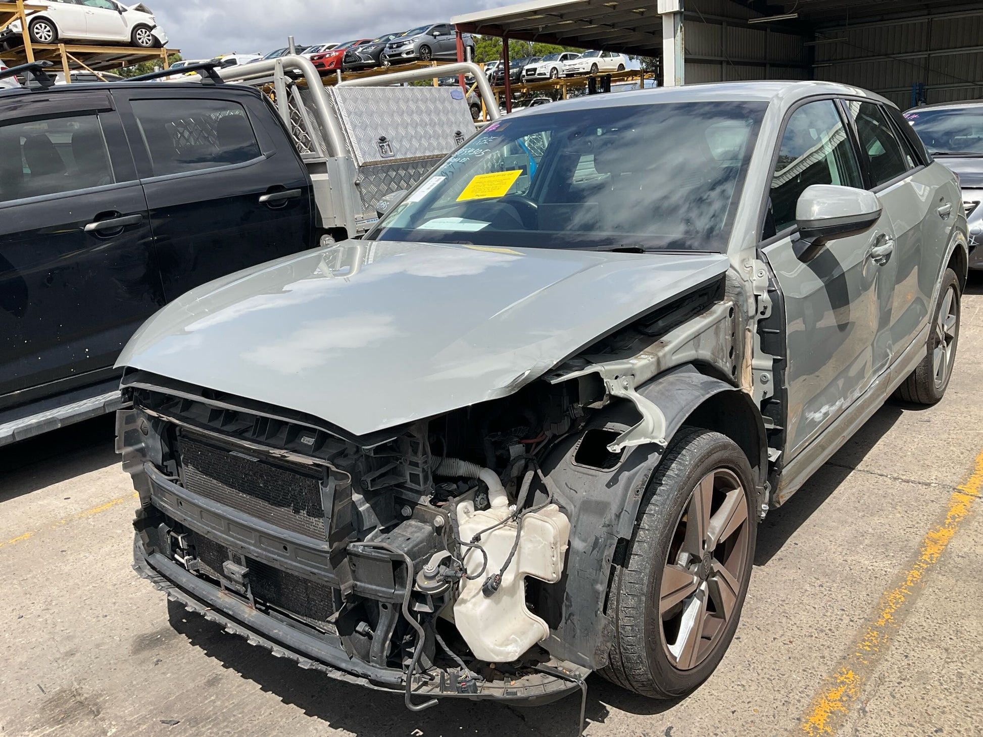 2017 AUDI Q2 PRIMARY RADIATOR (CLOSEST TO ENGINE), AUTO, 2.0, DIESEL, Q2, GA, 10/16-01/21 5WA121251D RADIATOR