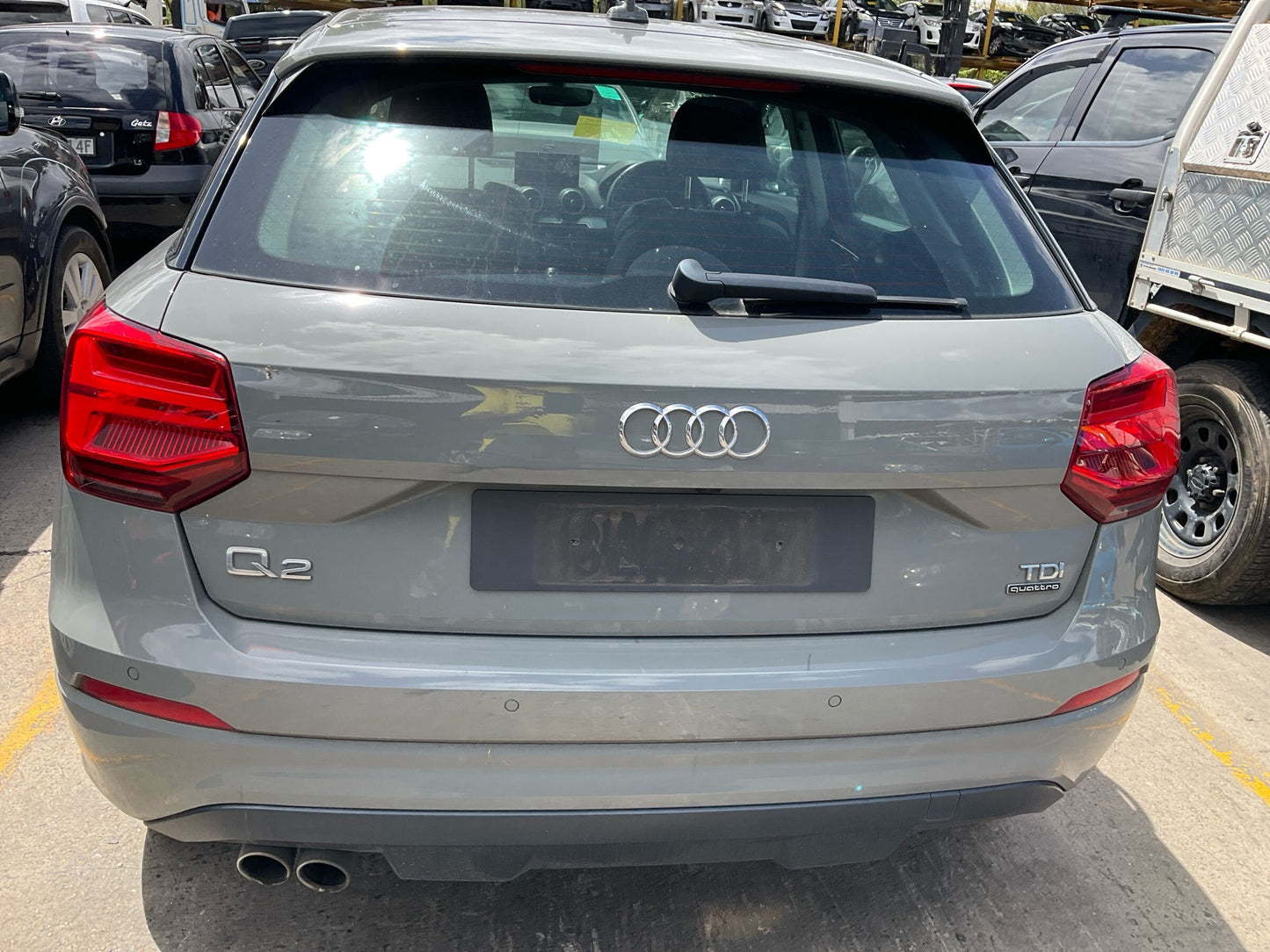 2017 AUDI Q2 PRIMARY RADIATOR (CLOSEST TO ENGINE), AUTO, 2.0, DIESEL, Q2, GA, 10/16-01/21 5WA121251D RADIATOR